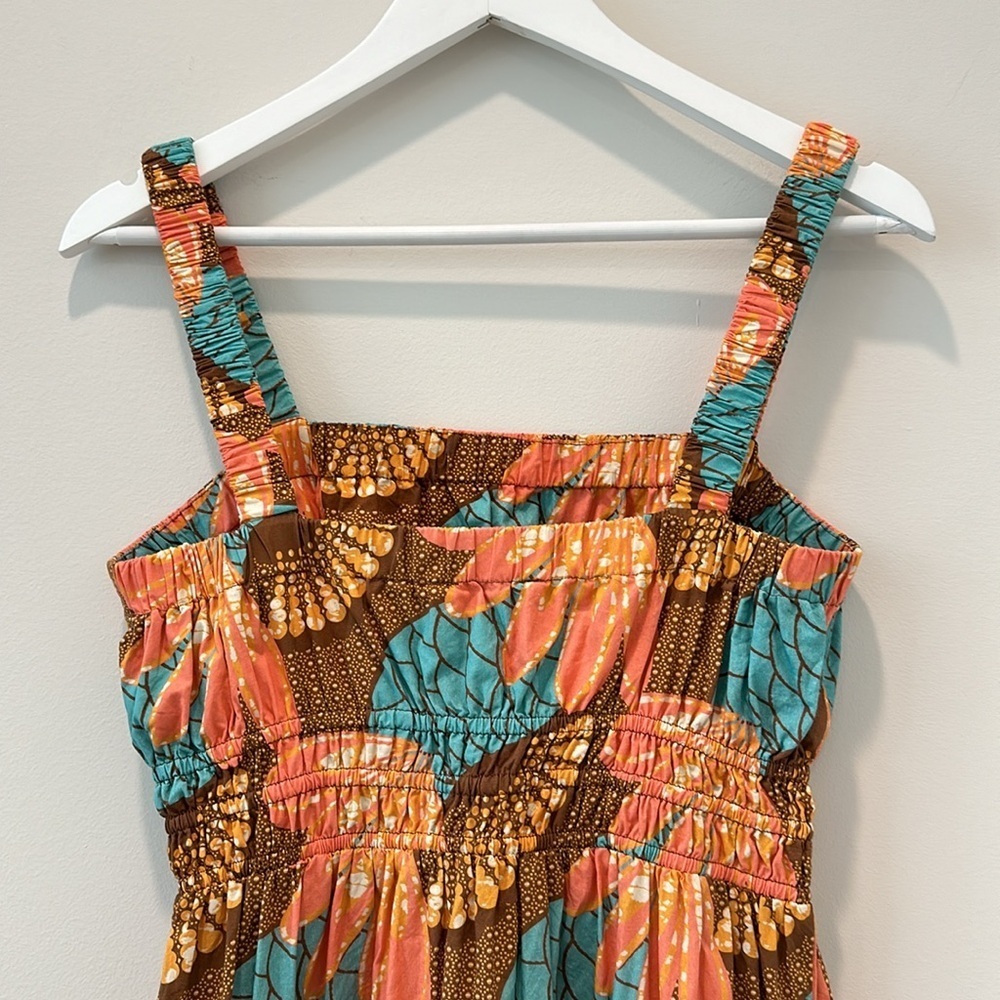 Cleobella Jolene Maxi Dress Riviera Print European Vacation Resortwear Sundress - Picture 8 of 12